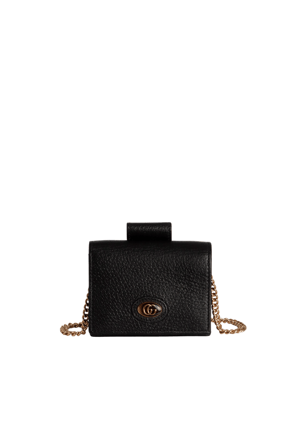 CHAIN HARDCASE WALLET