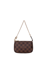 DAMIER ÉBÈNE MINI POCHETTE ACCESSOIRES