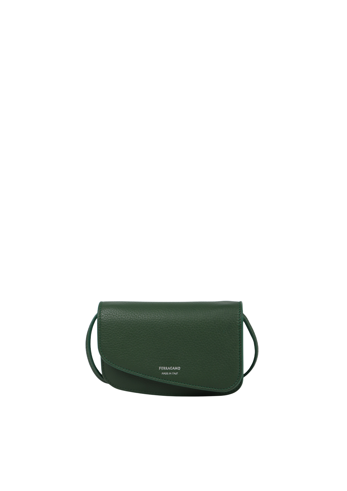 Salvatore Ferragamo ラムレザージャケット ダークグリーン BOLSA SALVATORE FERRAGAMO FIAMMA MESSENGER BAG VERDE ORIGINAL – Gringa