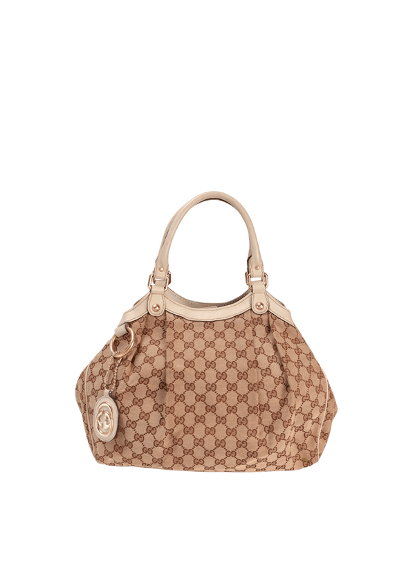 SMALL GG CANVAS SUKEY BAG