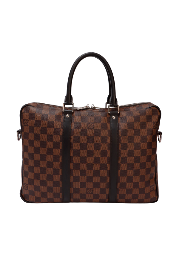 DAMIER ÉBÈNE PORTE-DOCUMENTS VOYAGE PM