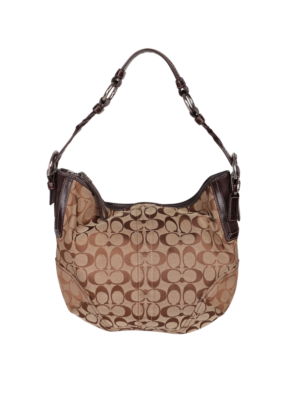SIGNATURE SHOULDER BAG