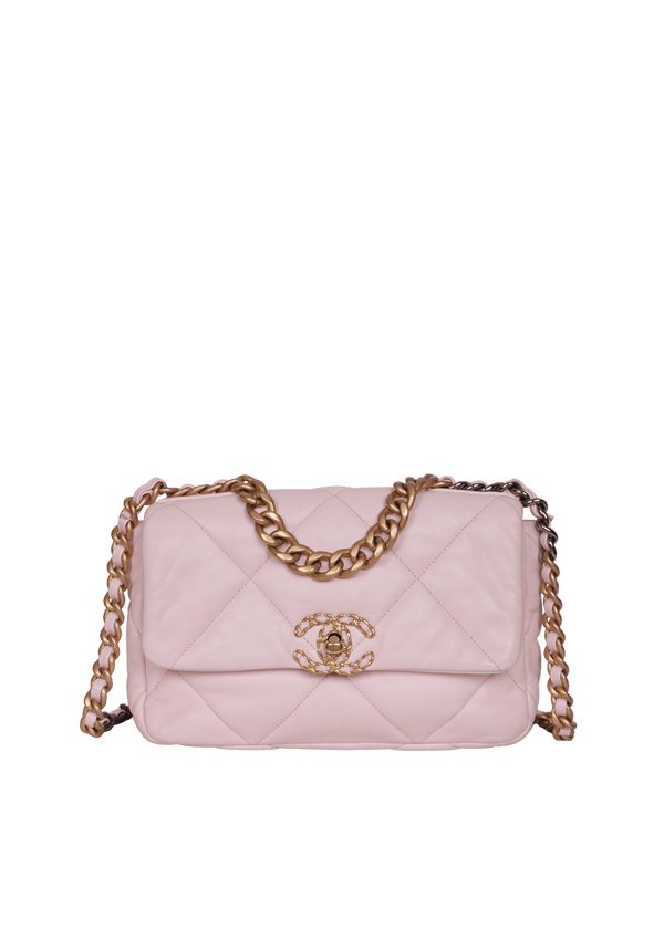 SMALL 19 FLAP BAG GOATSKIN