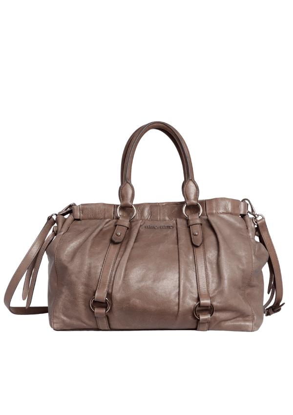 VITELLO LUX SATCHEL BAG