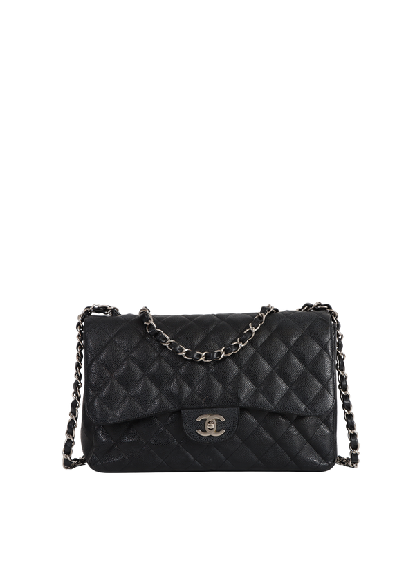 JUMBO CLASSIC DOUBLE FLAP CAVIAR