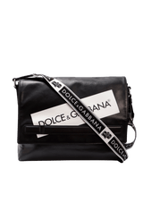 LOGO PANEL MESSENGER BAG