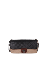 CC TRICOLOR FLAP BAG