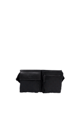 GG CANVAS DOUBLE BELT BAG