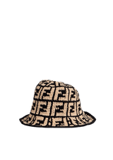 ZUCCA RAFFIA BUCKET HAT