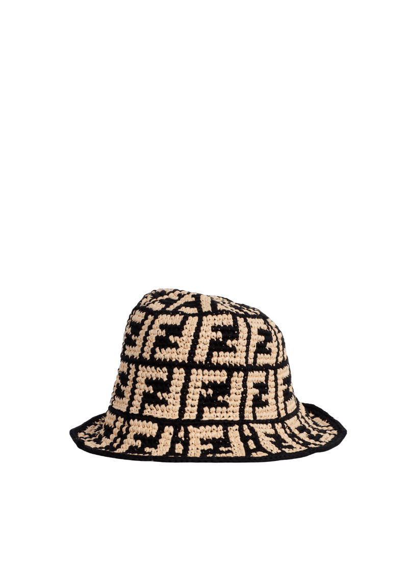 ZUCCA RAFFIA BUCKET HAT