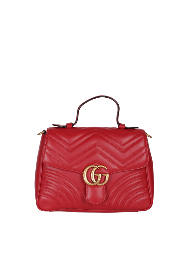 GG MARMONT MINI TOP HANDLE BAG