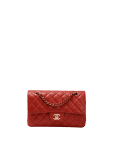 SMALL CLASSIC DOUBLE FLAP LAMBSKIN