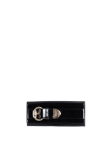 PATENT LEATHER CONTINENTAL WALLET
