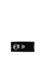 PATENT LEATHER CONTINENTAL WALLET