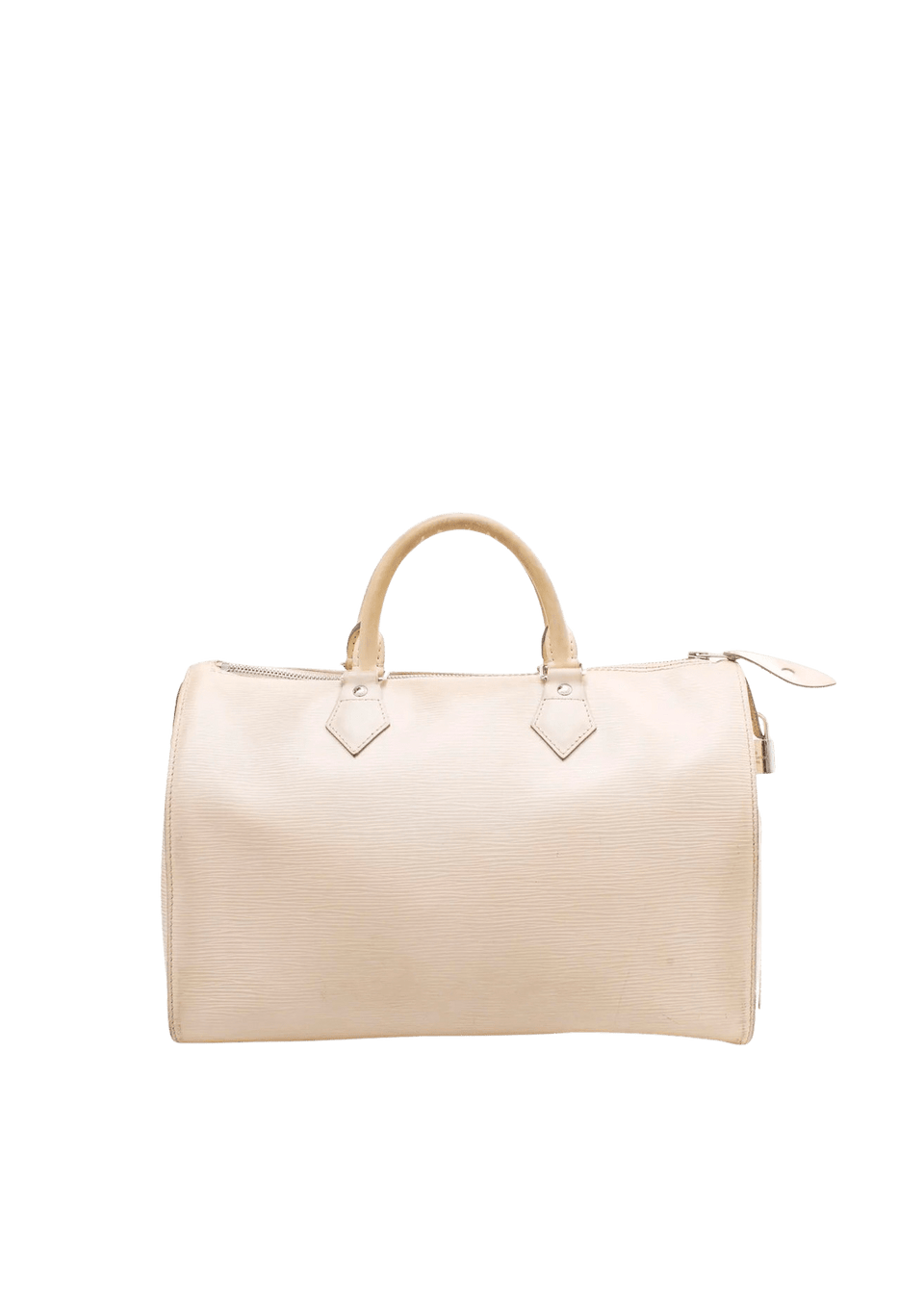 BOLSA LOUIS VUITTON EPI SPEEDY 35 BRANCO ORIGINAL – Gringa
