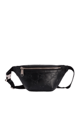 SMALL GG EMBOSSED PERFORATED BELT BAG