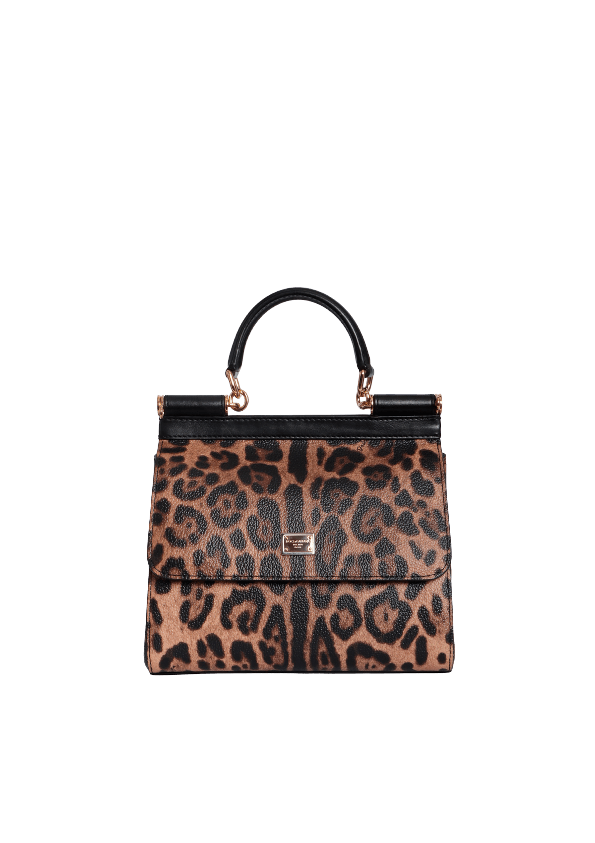 BOLSA DOLCE & GABBANA SMALL LEOPARD MISS SICILY BAG ANIMAL PRINT