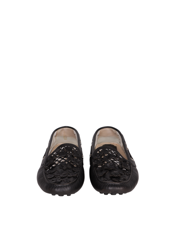 CANNAGE PATTERN MOCCASINS 36