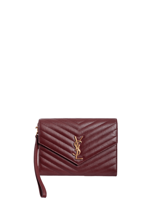 CASSANDRE MATELASSÉ FLAP POUCH