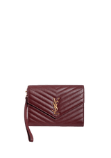 CASSANDRE MATELASSÉ FLAP POUCH