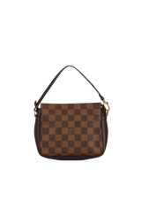 VINTAGE DAMIER ÉBÈNE TROUSSE POCHETTE