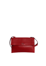 LUX CALF DOUBLE-SIDED FLAP BAG