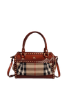 HOUSE CHECK GREENHAM TOTE DARK TAN