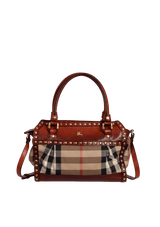 HOUSE CHECK GREENHAM TOTE DARK TAN