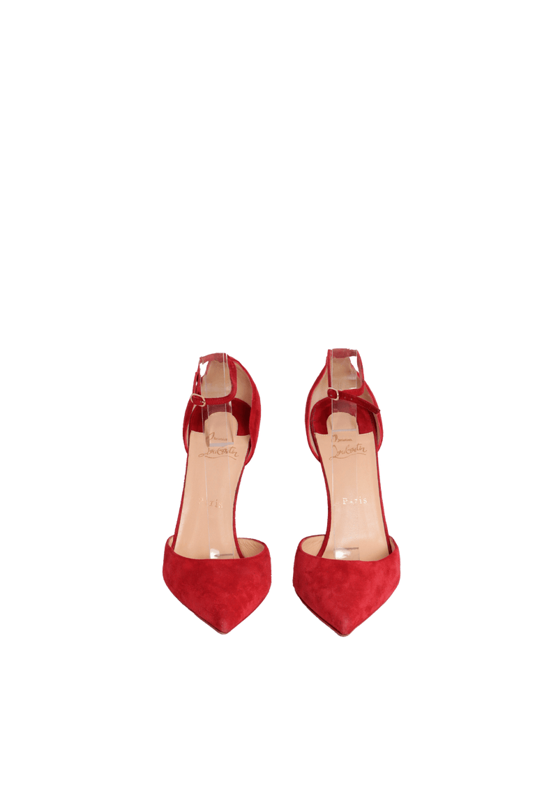 SUEDE UPTOWN 100 PUMPS  39