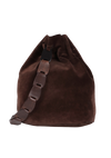 SUEDE SHOULDER BAG