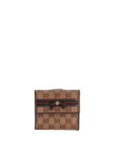 GG CANVAS MAYFAIR COMPACT WALLET