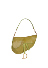 VINTAGE LIZARD SADDLE BAG