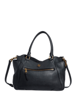 LEATHER SATCHEL BAG