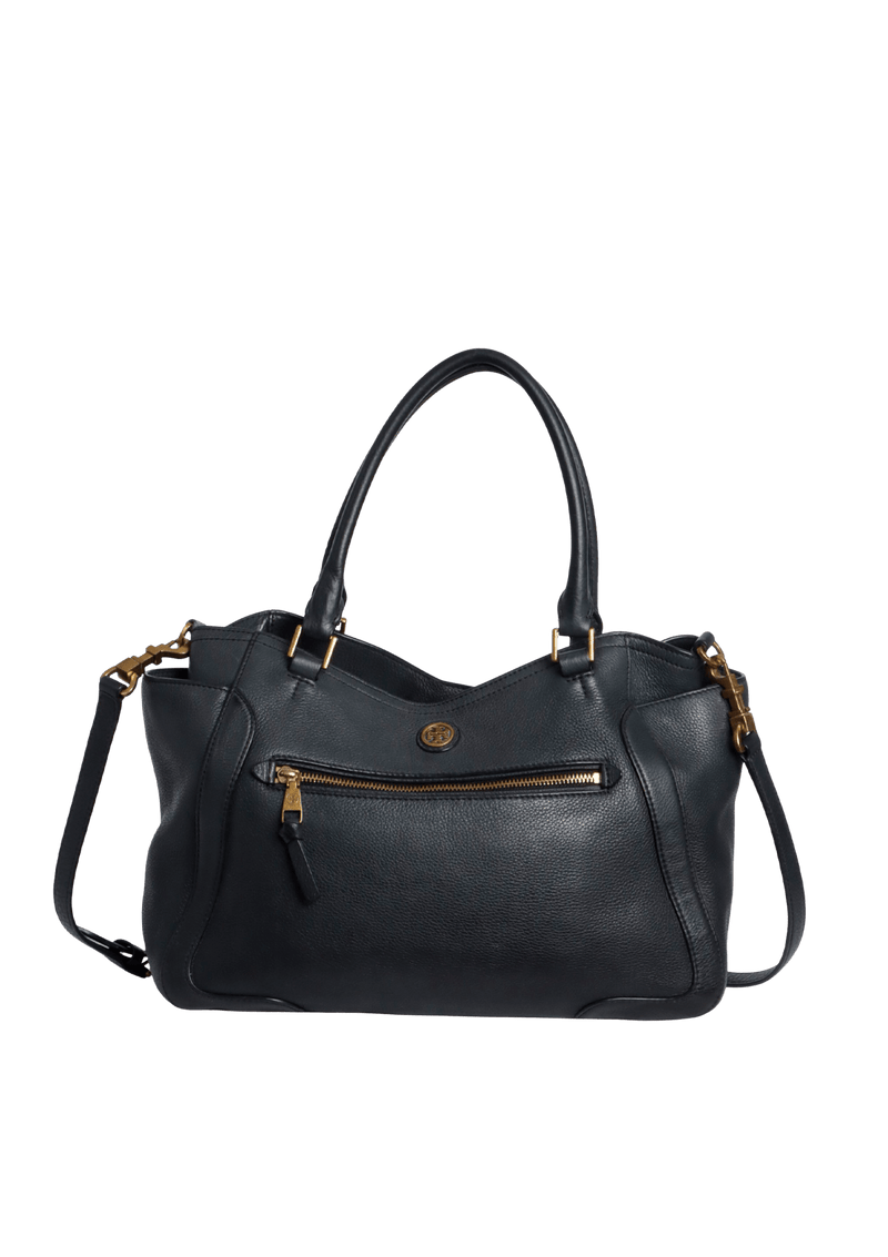 LEATHER SATCHEL BAG