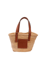 SMALL RAFFIA BASKET BAG