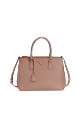 MEDIUM SAFFIANO LUX DOUBLE ZIP GALLERIA