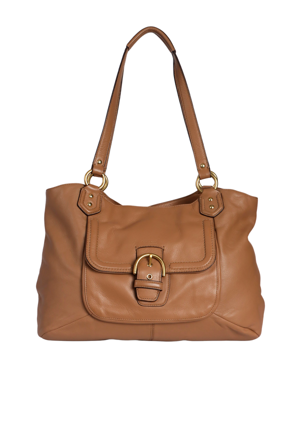 LEATHER SHOULDER BAG