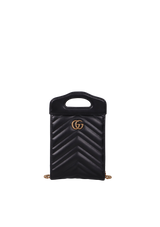 GG MARMONT MINI TOP SLIP HANDLE BAG
