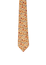 PRINTED SILK TIE
