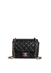 MINI SQUARE CLASSIC SINGLE FLAP LAMBSKIN