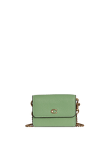 HALF CLAP CARD HOLDER ON CHAIN