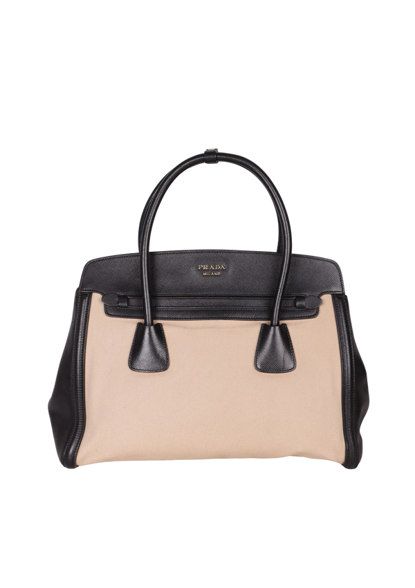 CUIR FRAME TOTE