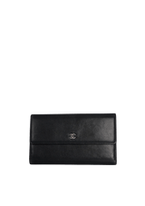 CC LONG FLAP WALLET