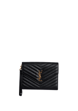 CASSANDRE MATELASSÉ FLAP POUCH