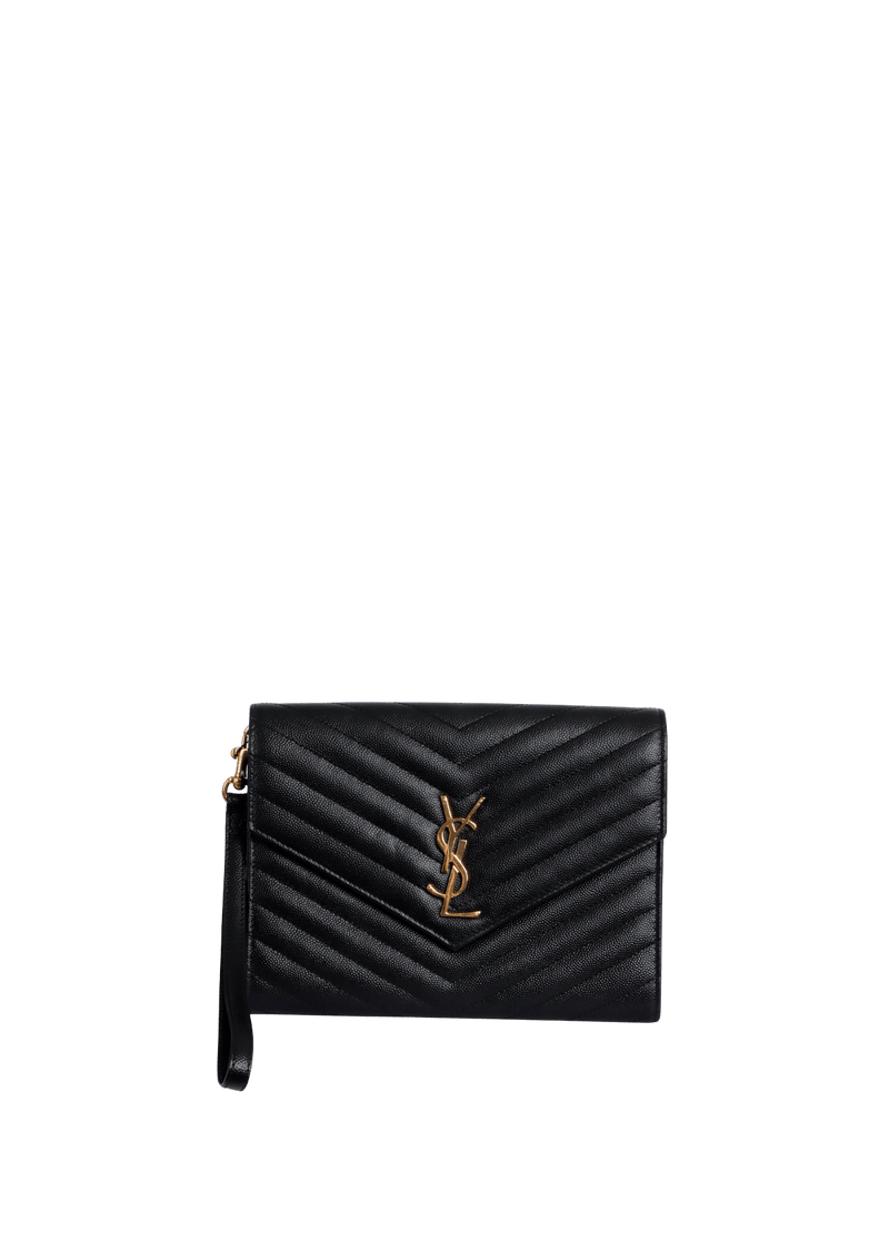 CASSANDRE MATELASSÉ FLAP POUCH