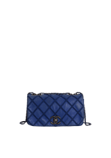 DIAMOND STITCH FLAP BAG