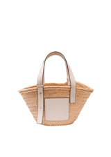 SMALL PALM BASKET BAG