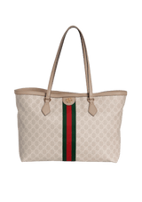 GG SUPREME MEDIUM OPHIDIA SHOPPING BAG