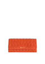 MATELASSÉ LONG WALLET