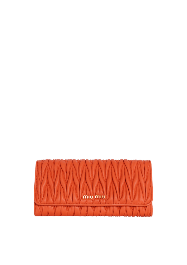 MATELASSÉ LONG WALLET